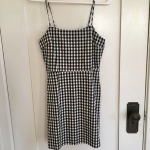 Gingham summer dress